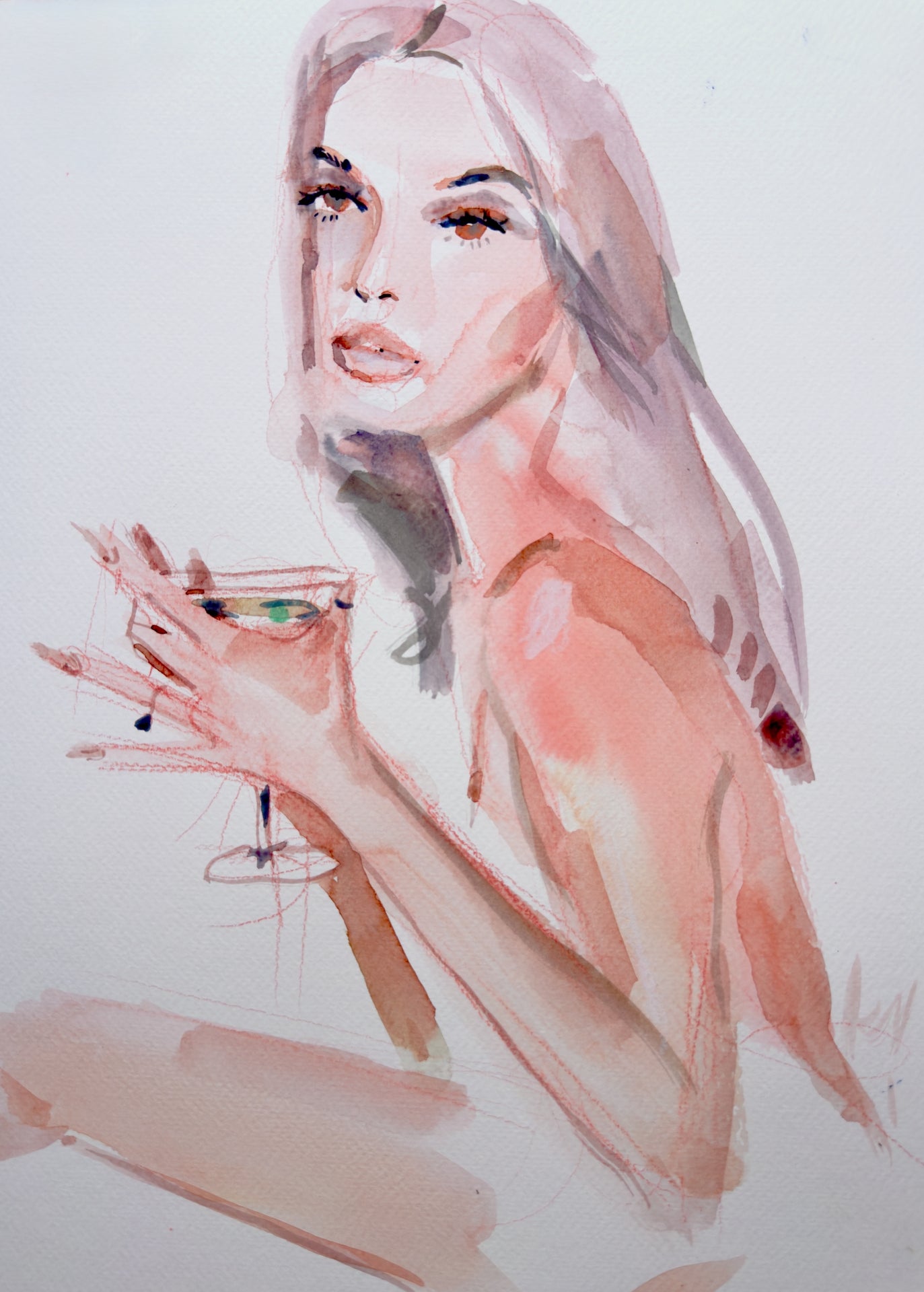 Hailey in bed original