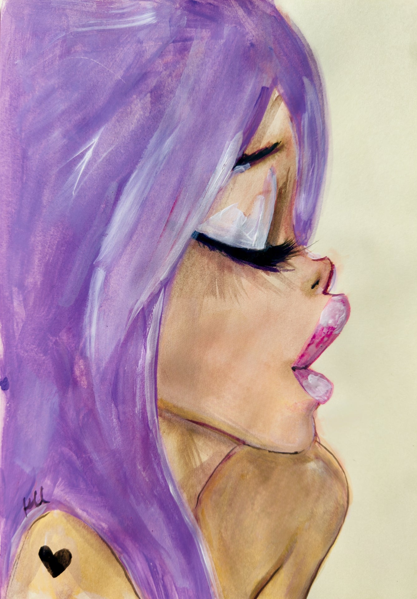 Purple Print