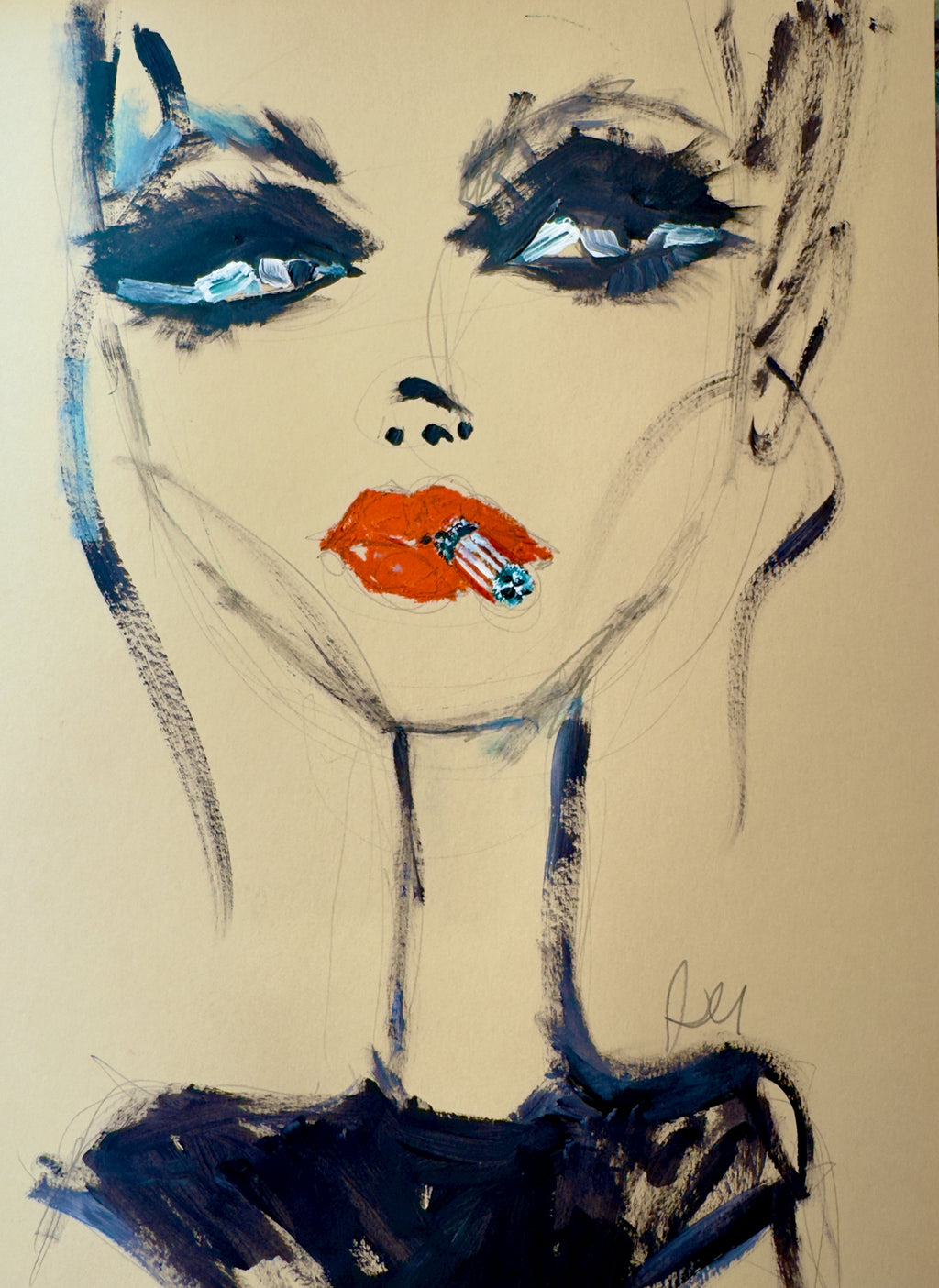 American Woman Print