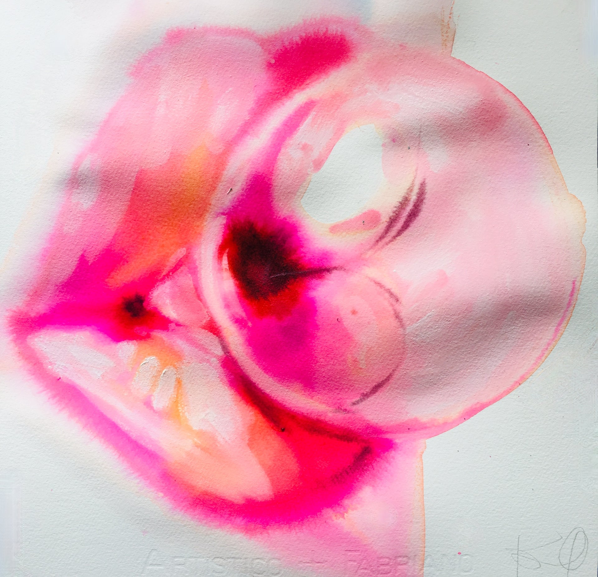 Most Dreamy Pink Bubble Print