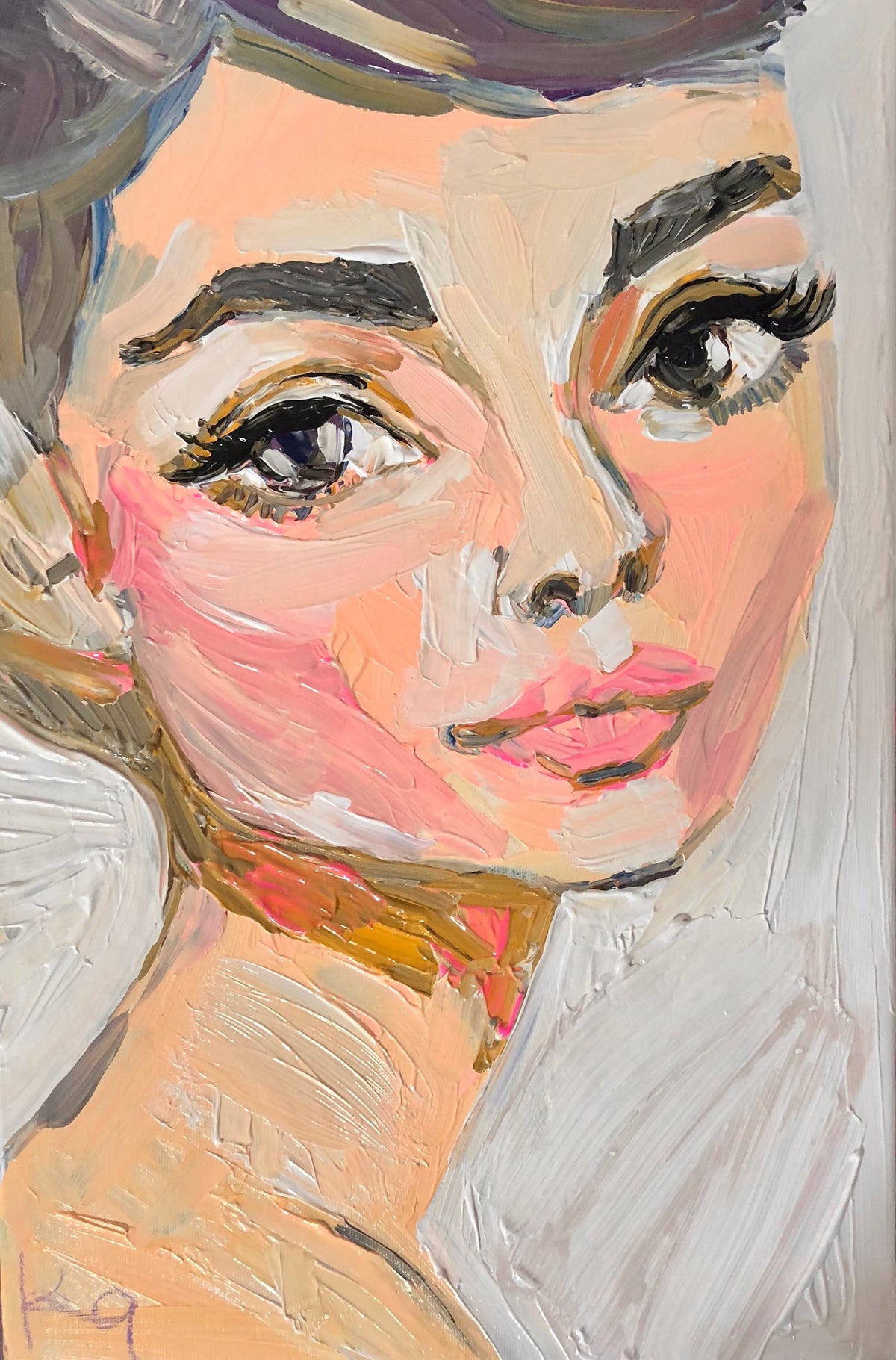 Audrey H Print