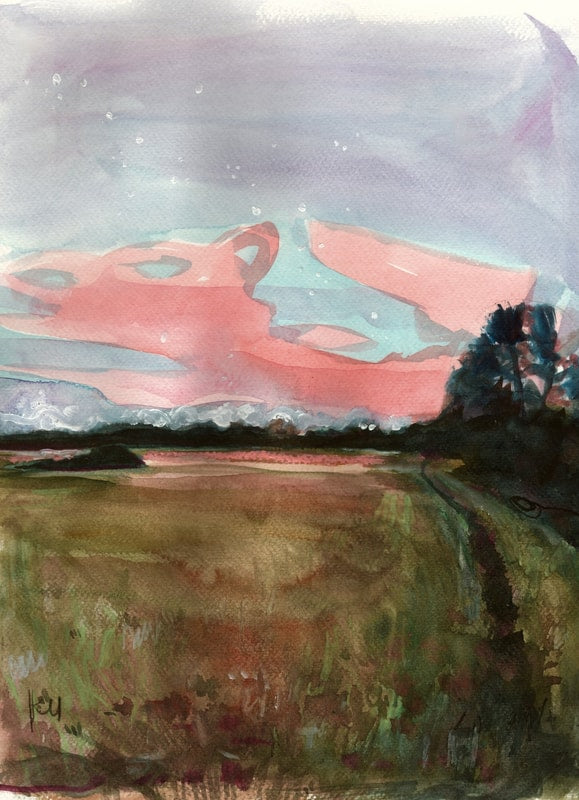 Northern Sunset Print