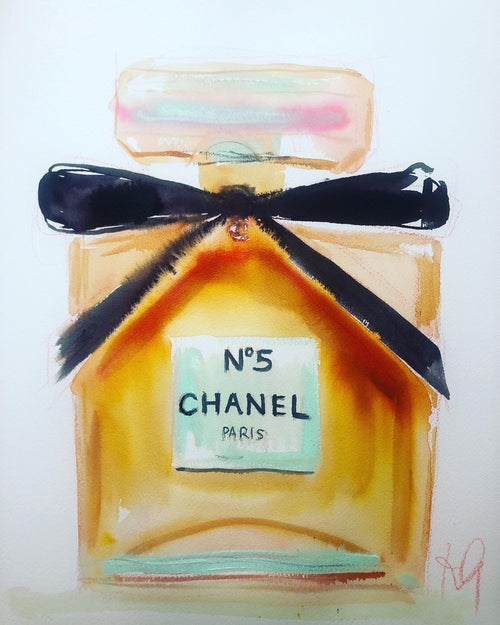 Chanel Bow Print