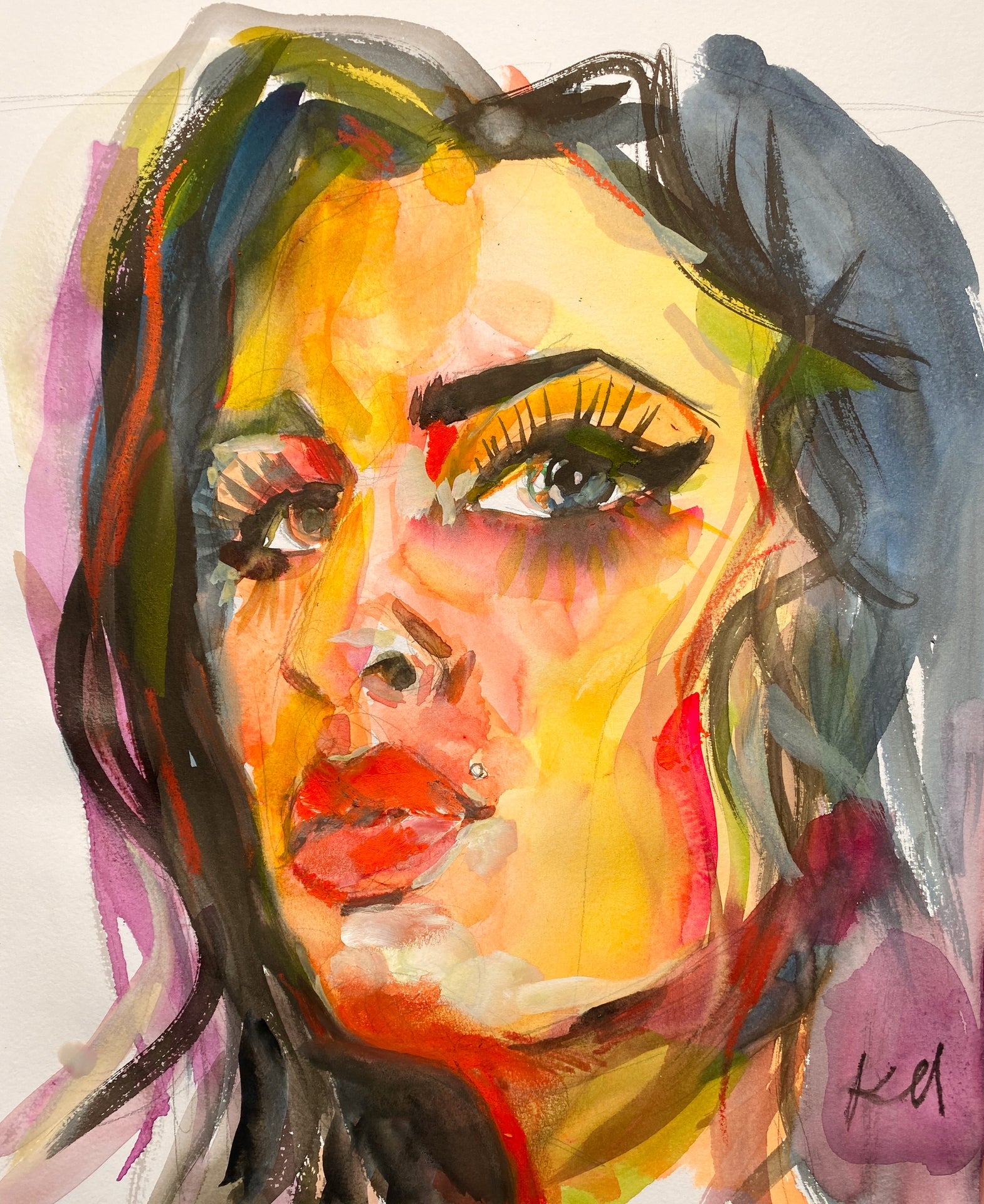 Amy Winehouse Print