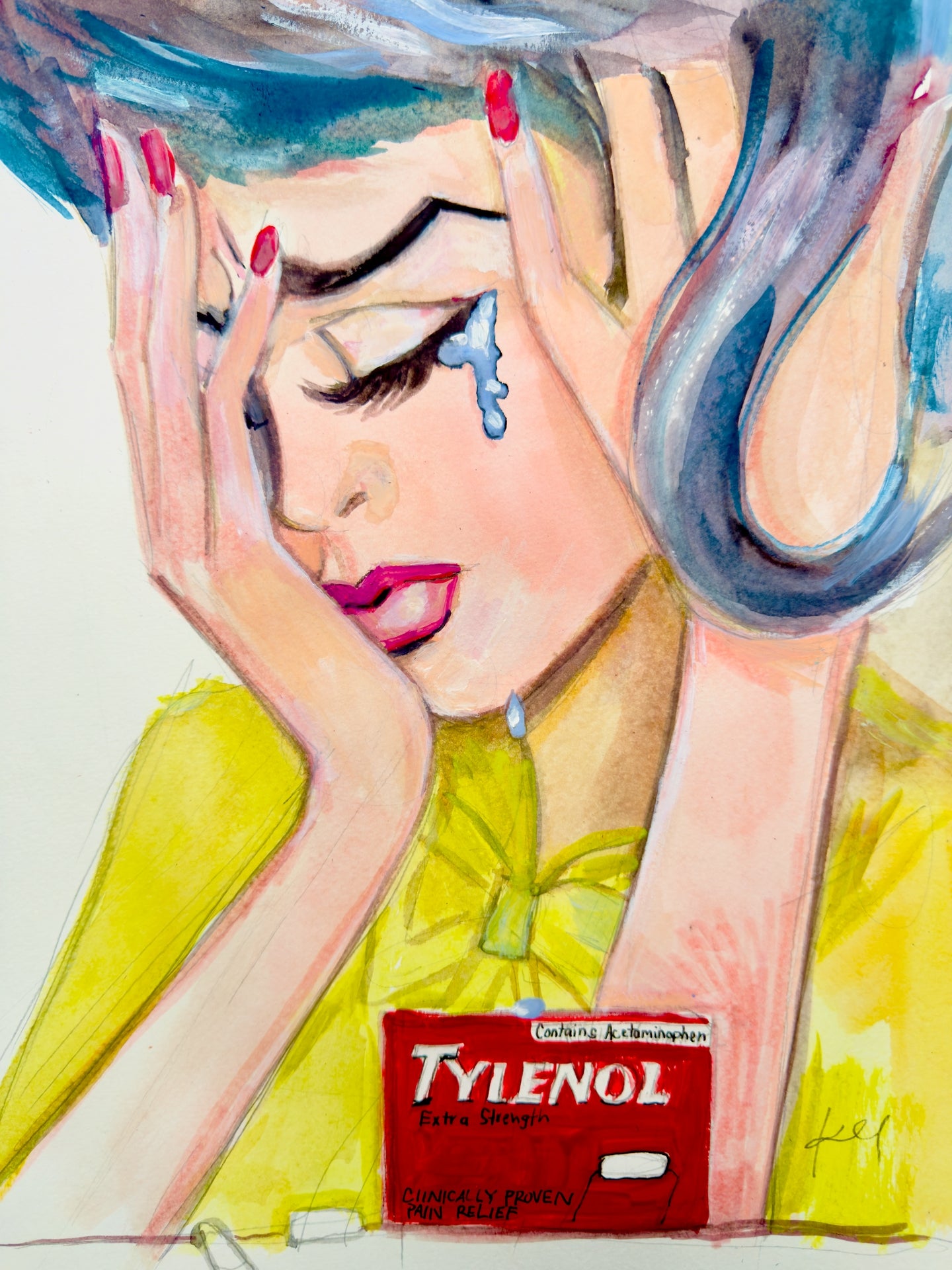 Headache Print