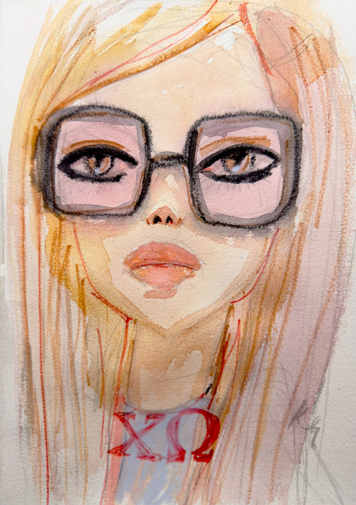 Chi Omega Print