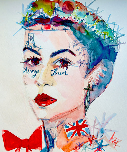 Post Malone Queen Print