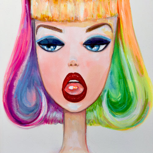 Barbie Pill Print