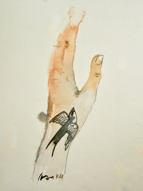 Swallow Tattoo Print