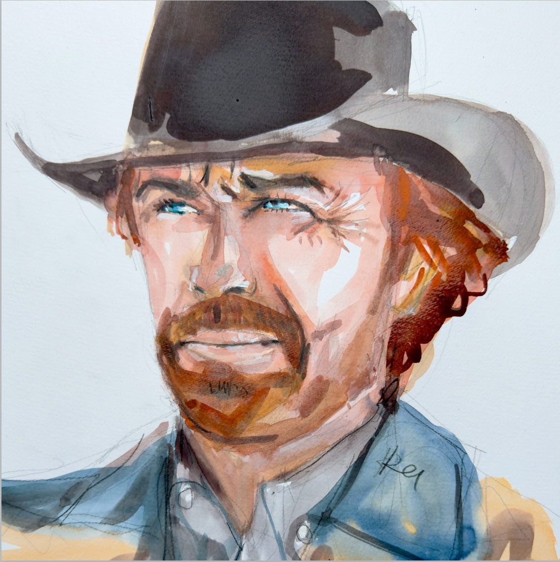 Chuck Norris Print