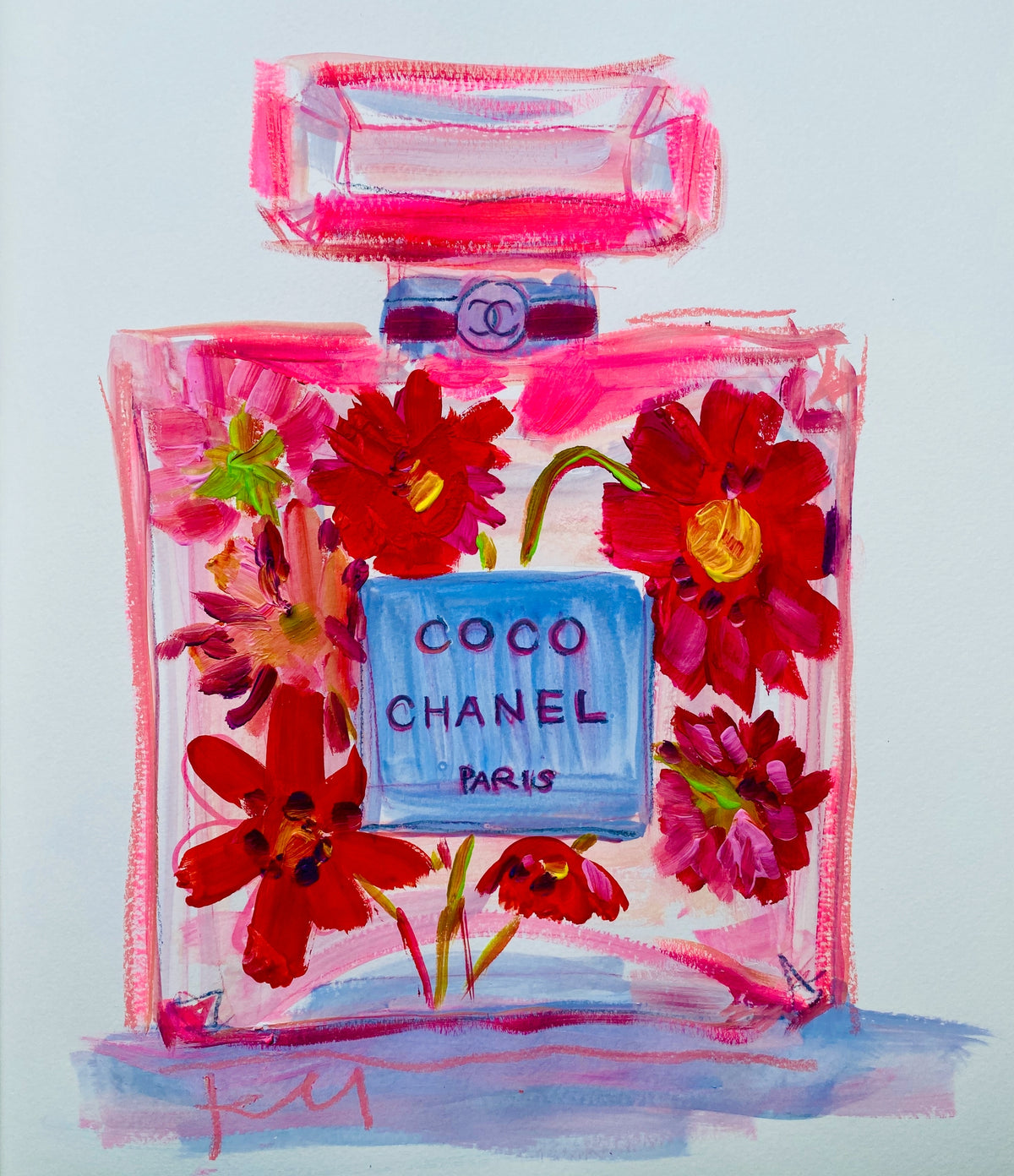 Springtime Chanel Print
