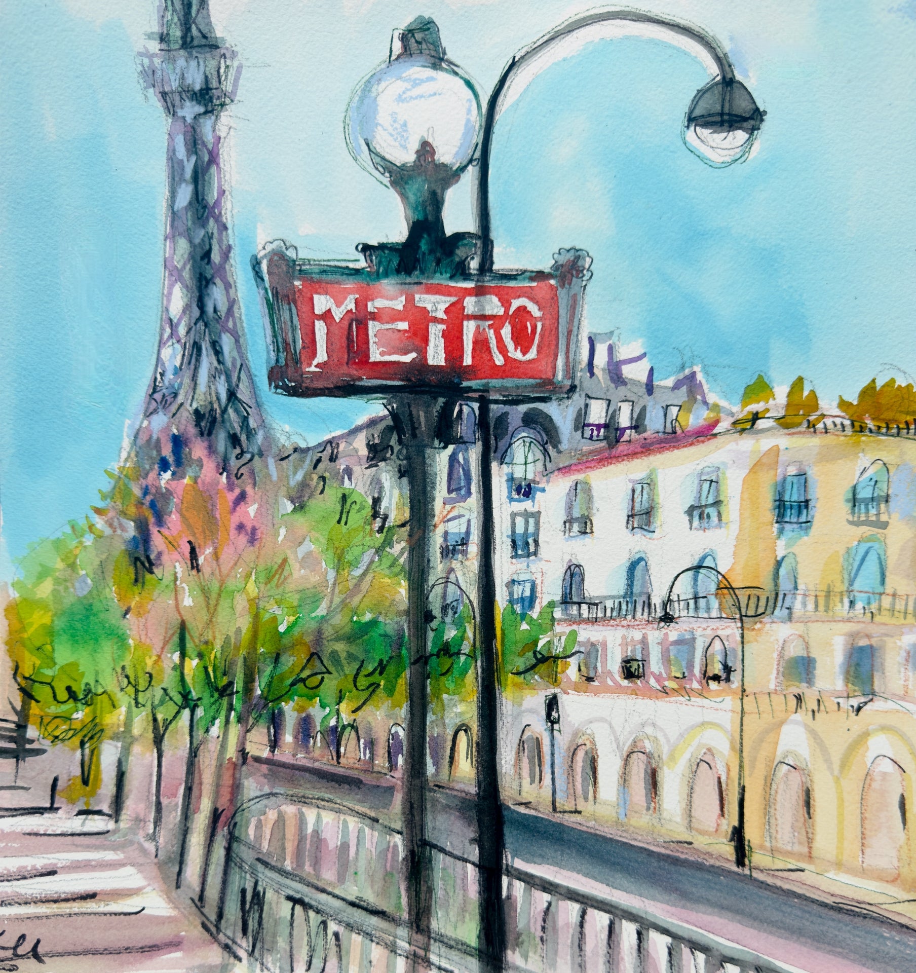 Metro Station Print