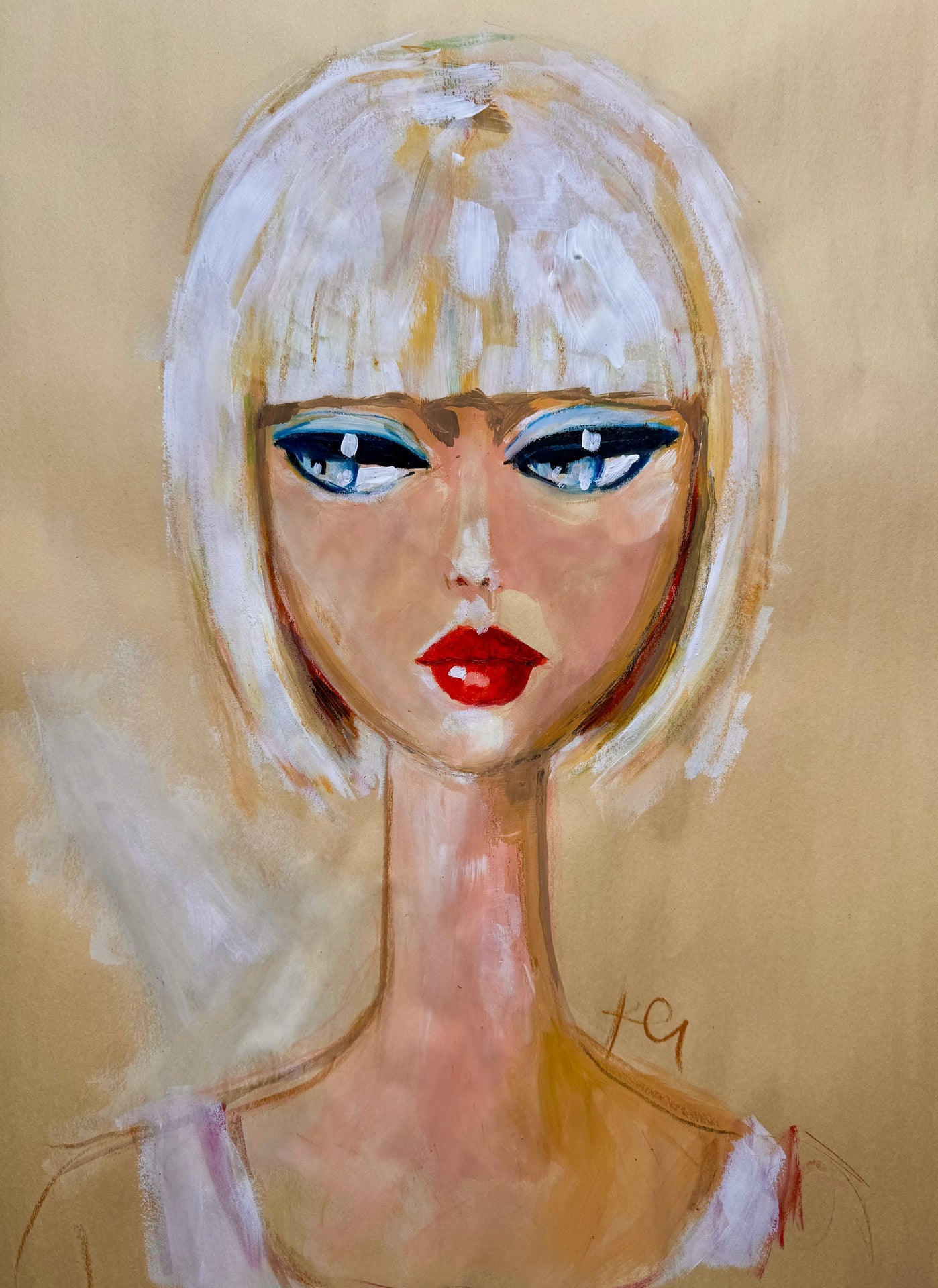 bitchy bob barbie print