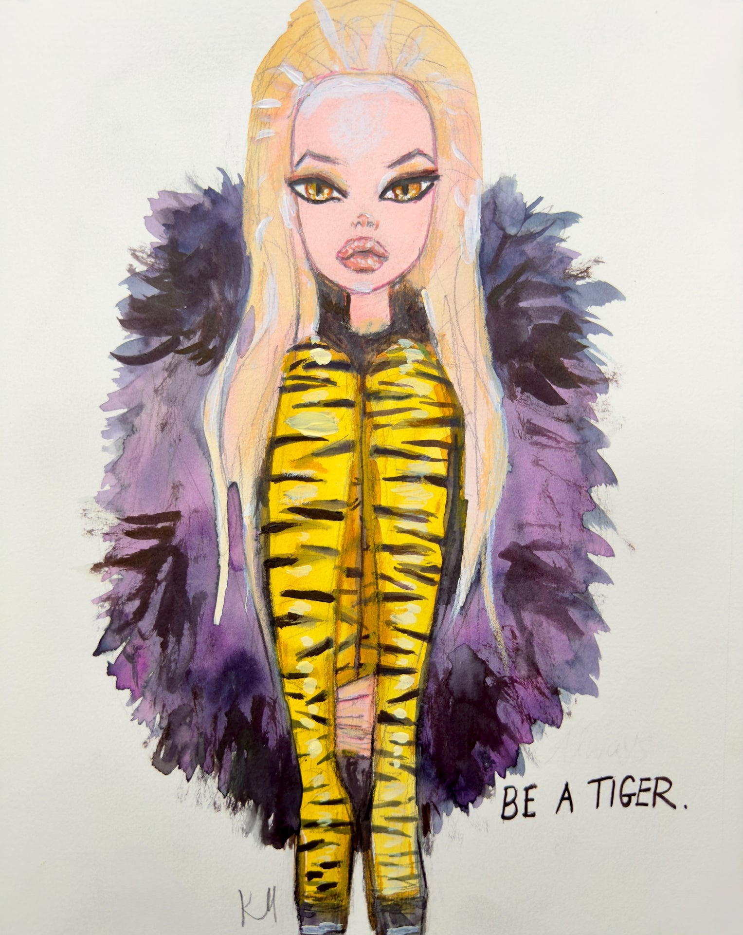 Be a Tiger Print